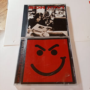 Bon Jovi CD Lot Cross Road Classic Grooves + Have A Nice Day Rock Albums